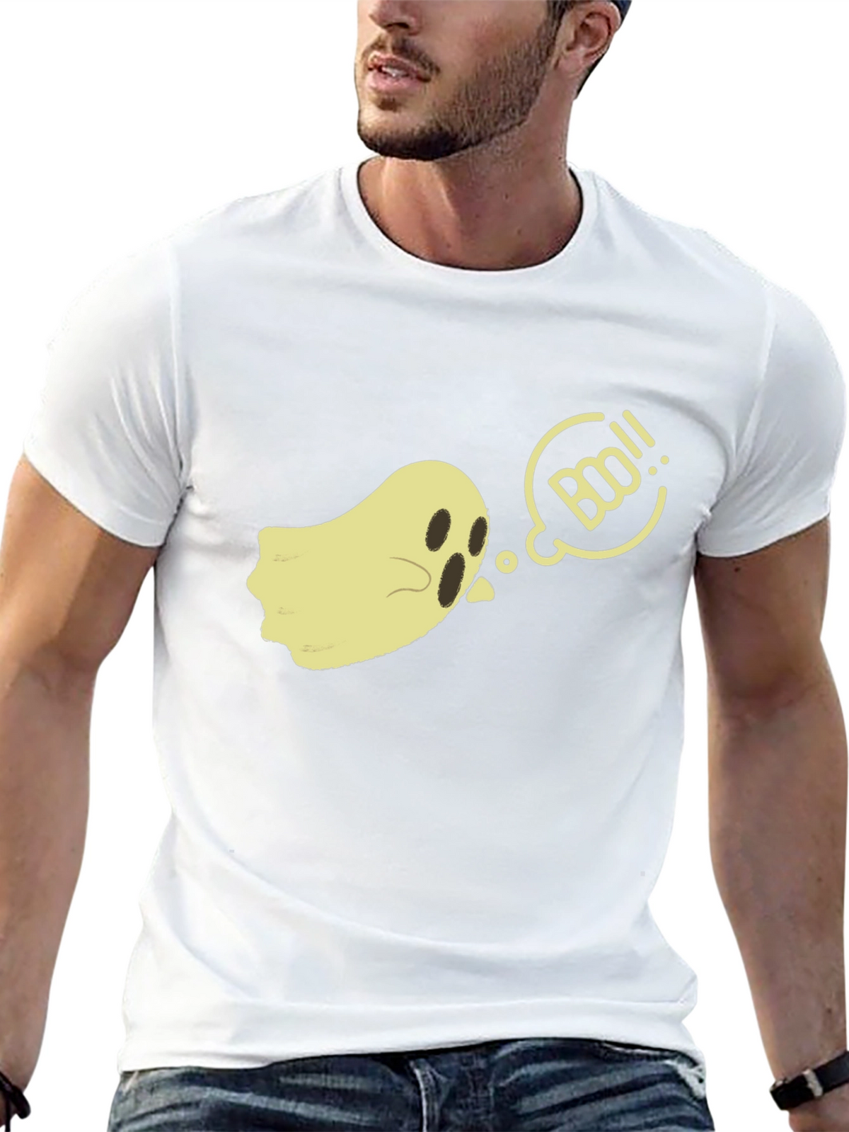 Boo! Ghost Graphic T-Shirt