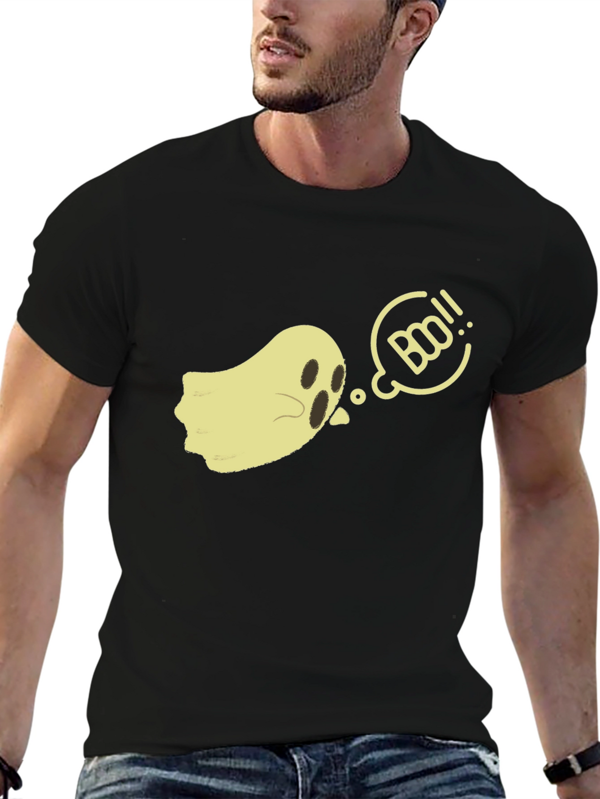 Boo! Ghost Graphic T-Shirt