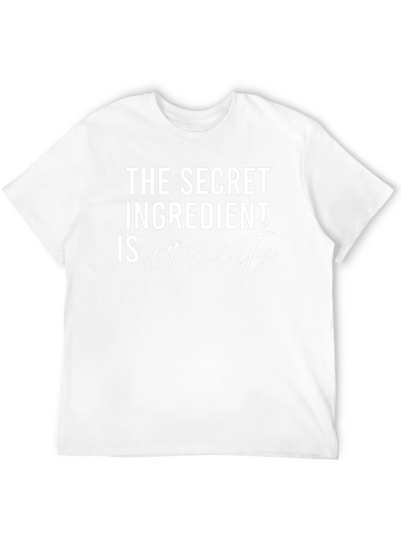 Secret Ingredient Anxiety Graphic T-Shirt