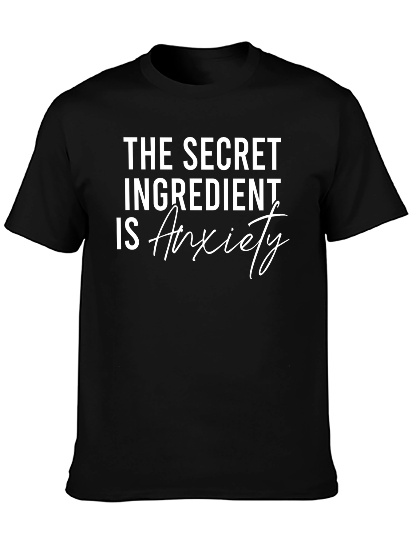 Secret Ingredient Anxiety Graphic T-Shirt