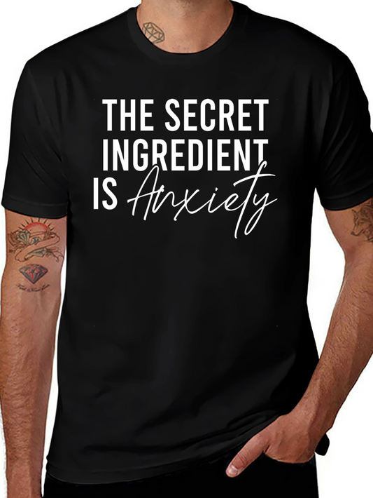 Secret Ingredient Anxiety Graphic T-Shirt
