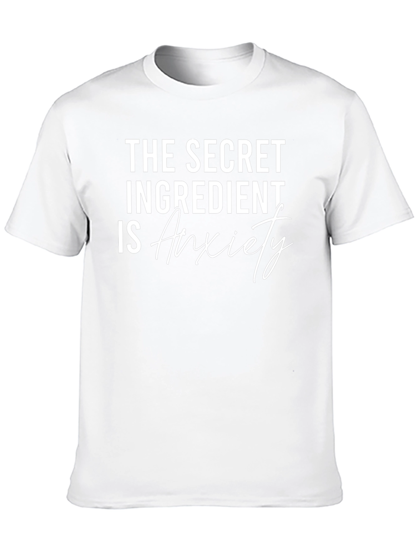 Secret Ingredient Anxiety Graphic T-Shirt