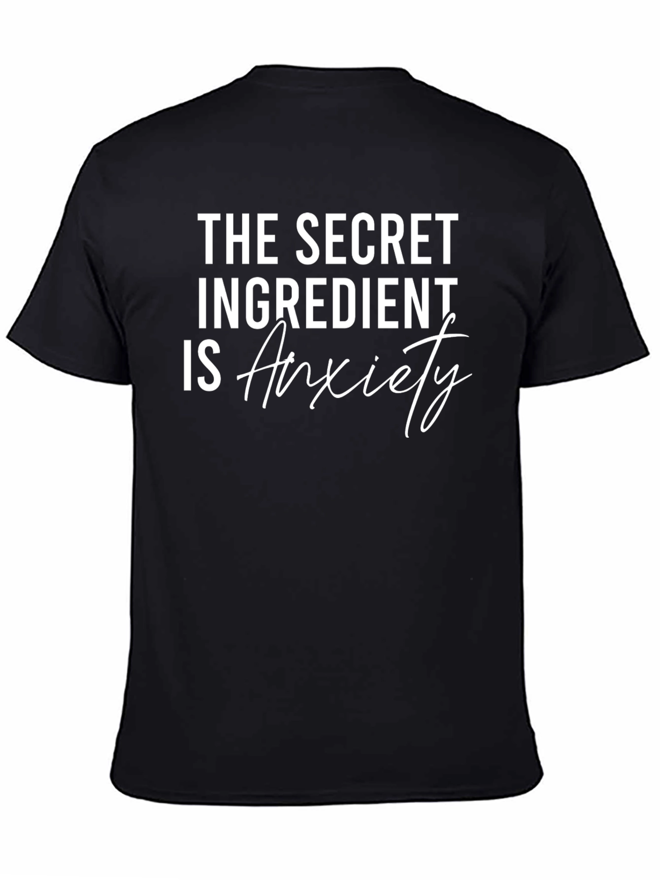 Secret Ingredient Anxiety Graphic T-Shirt