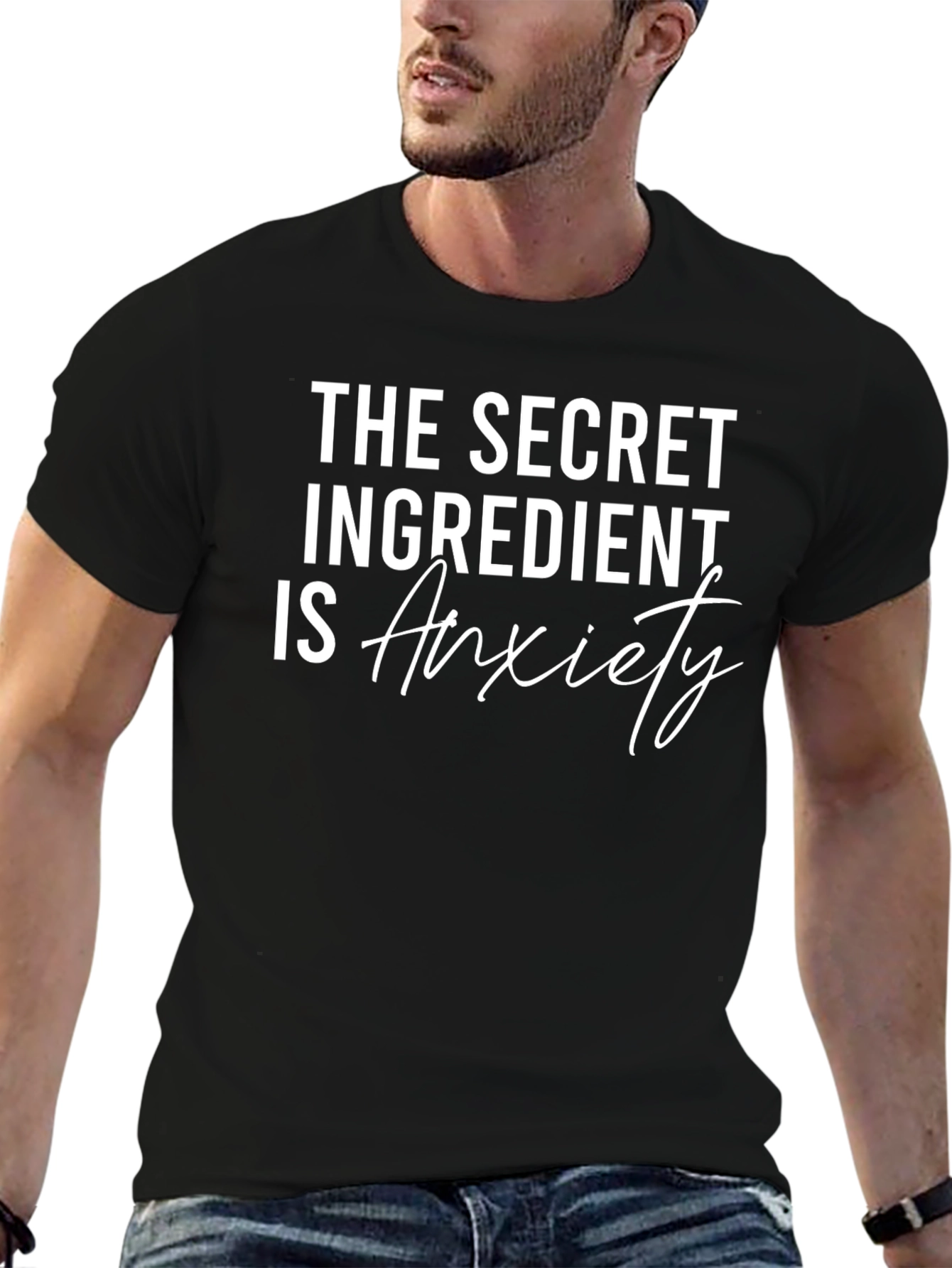 Secret Ingredient Anxiety Graphic T-Shirt