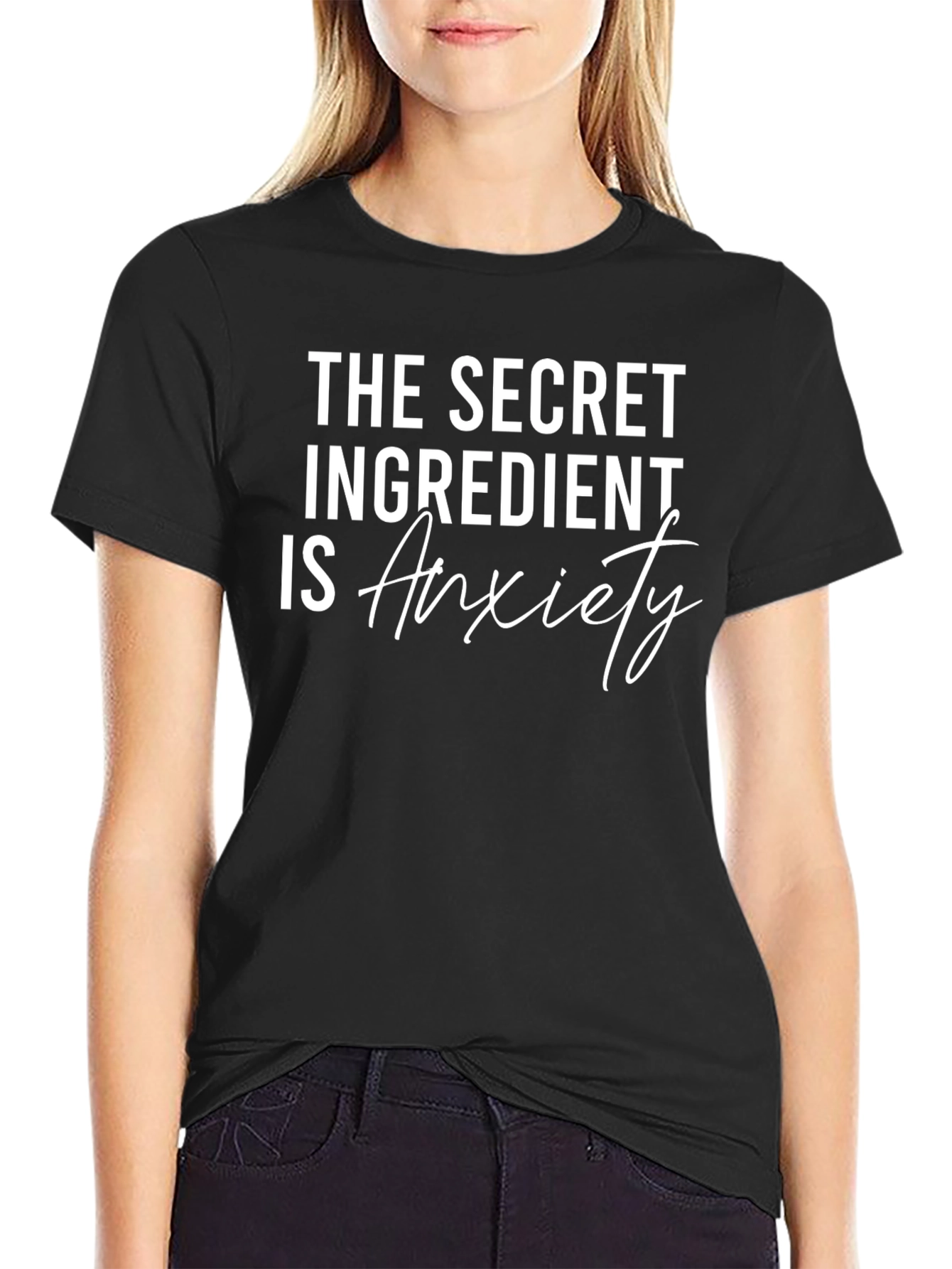 Secret Ingredient Anxiety Graphic T-Shirt