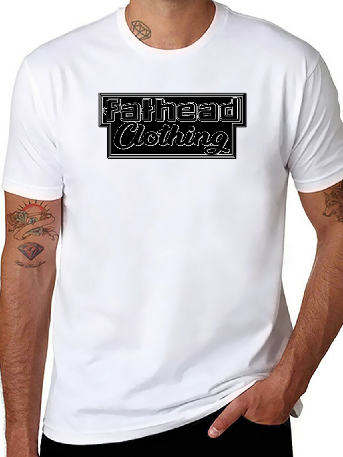 Fathead Clothing Black T-Shirt