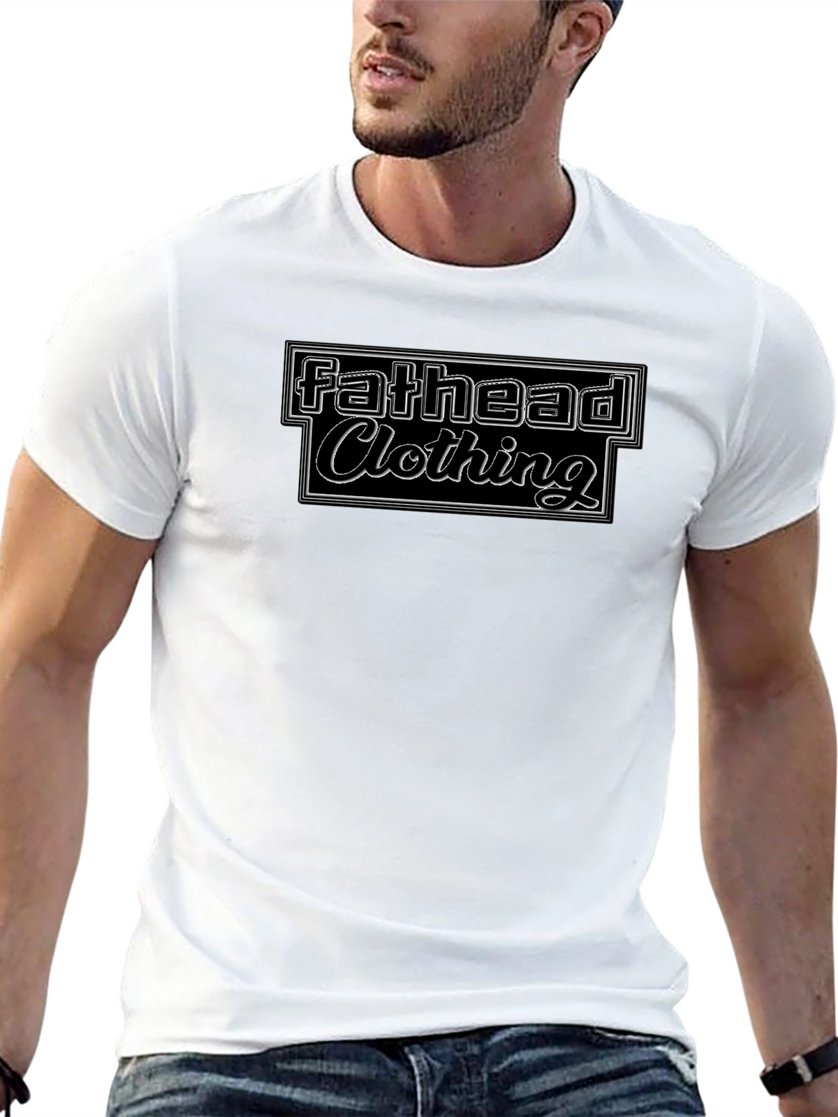 Fathead Clothing Black T-Shirt