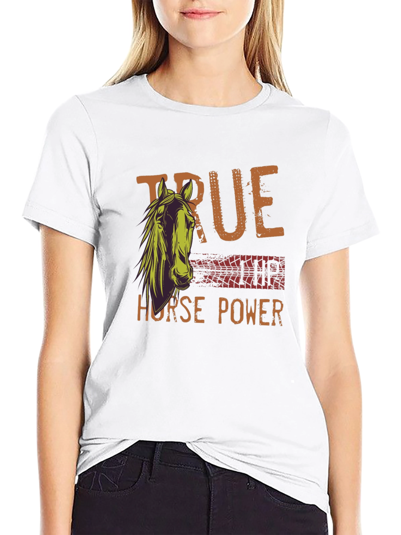 True Horsepower Graphic Tee - Black