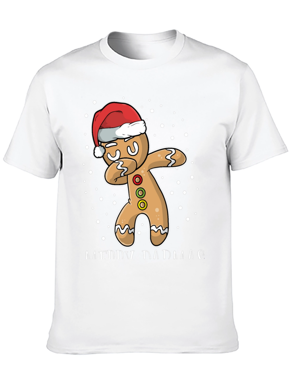 Gingerbread Dab Christmas T-Shirt
