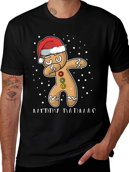 Gingerbread Dab Christmas T-Shirt