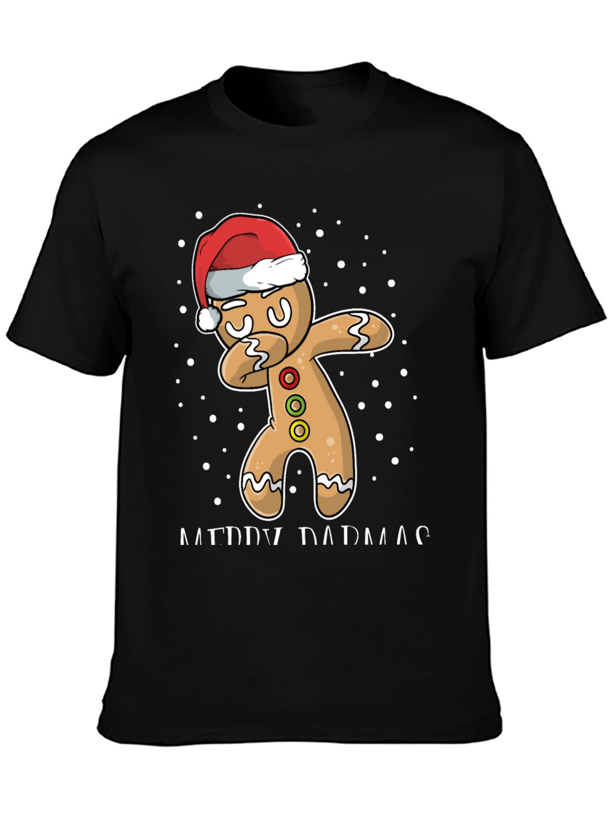 Gingerbread Dab Christmas T-Shirt