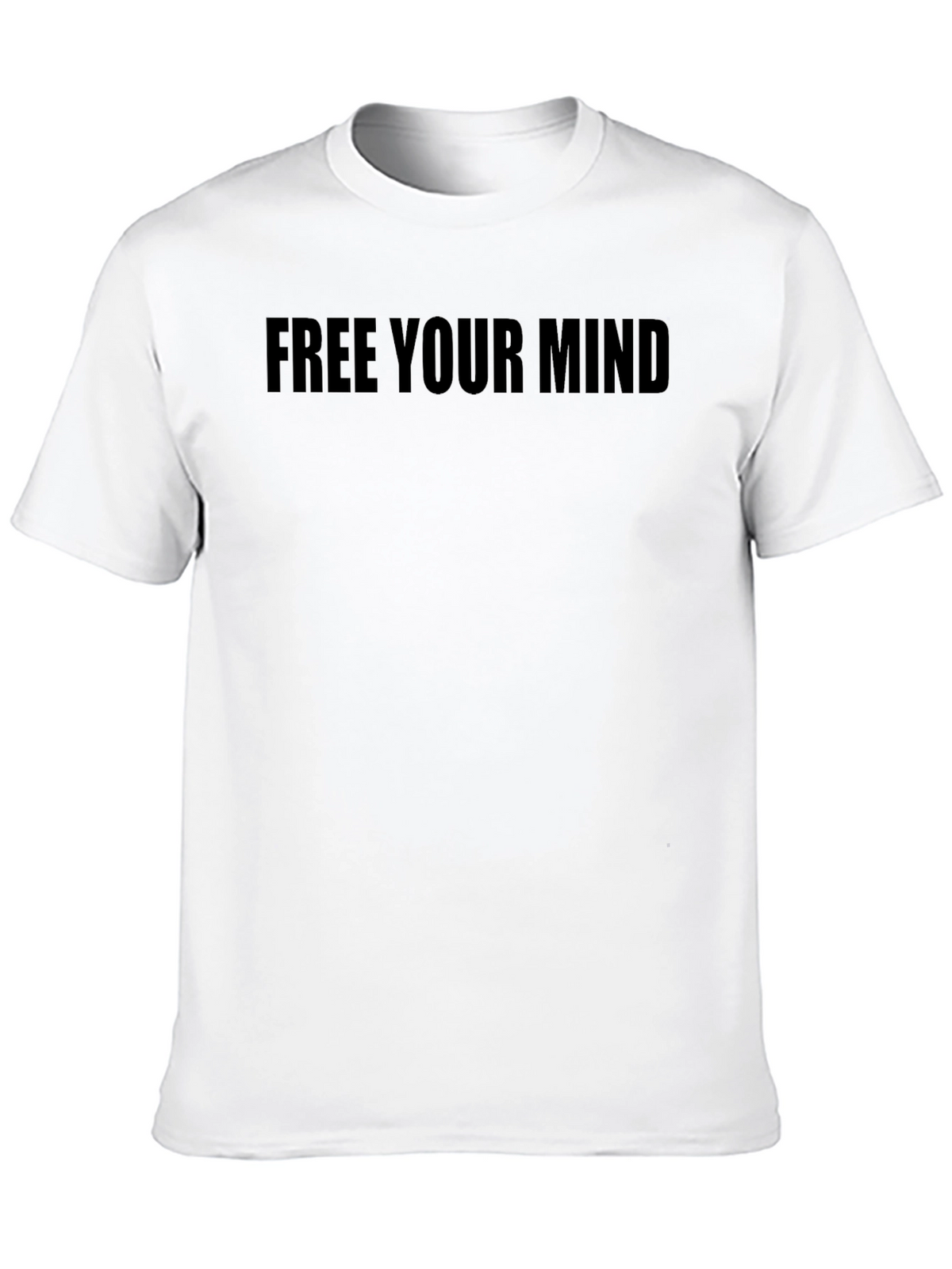 Free Your Mind Black Graphic Tee