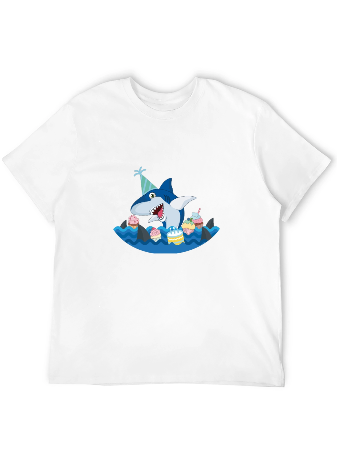 Shark Birthday T-Shirt - Cute Party Tee