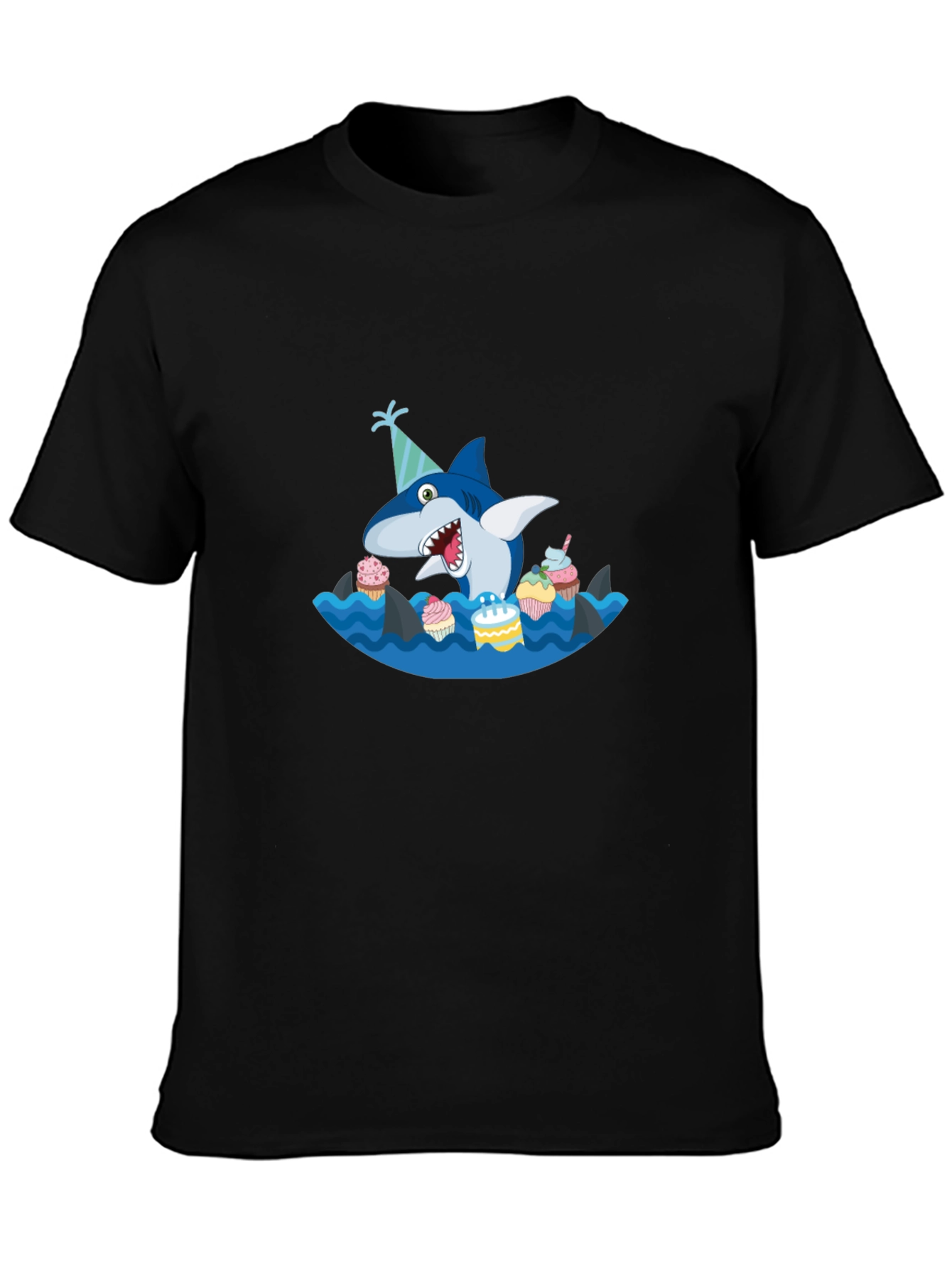 Shark Birthday T-Shirt - Cute Party Tee