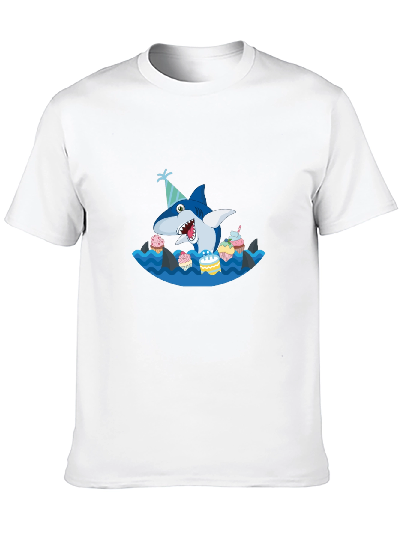 Shark Birthday T-Shirt - Cute Party Tee