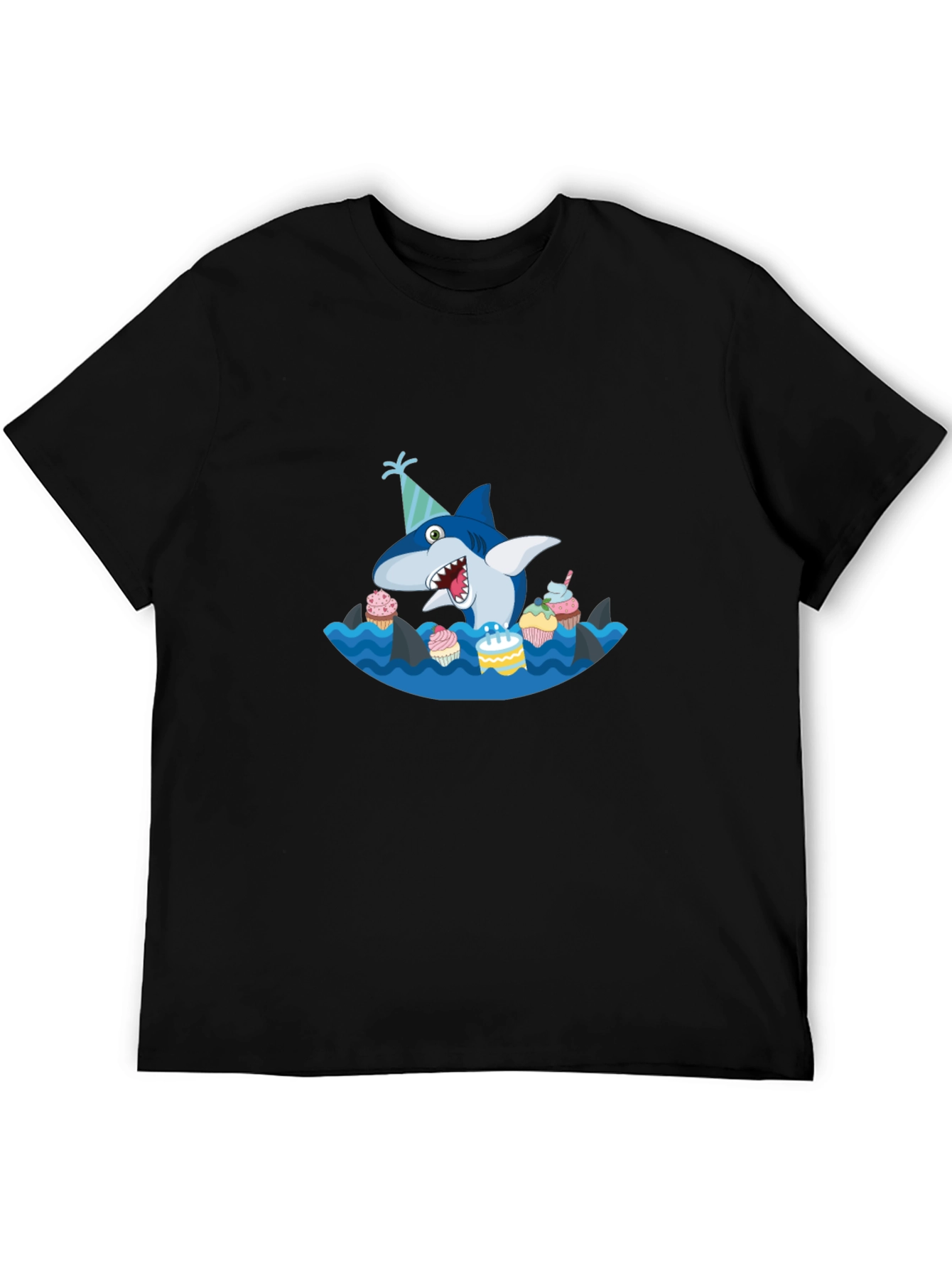 Shark Birthday T-Shirt - Cute Party Tee