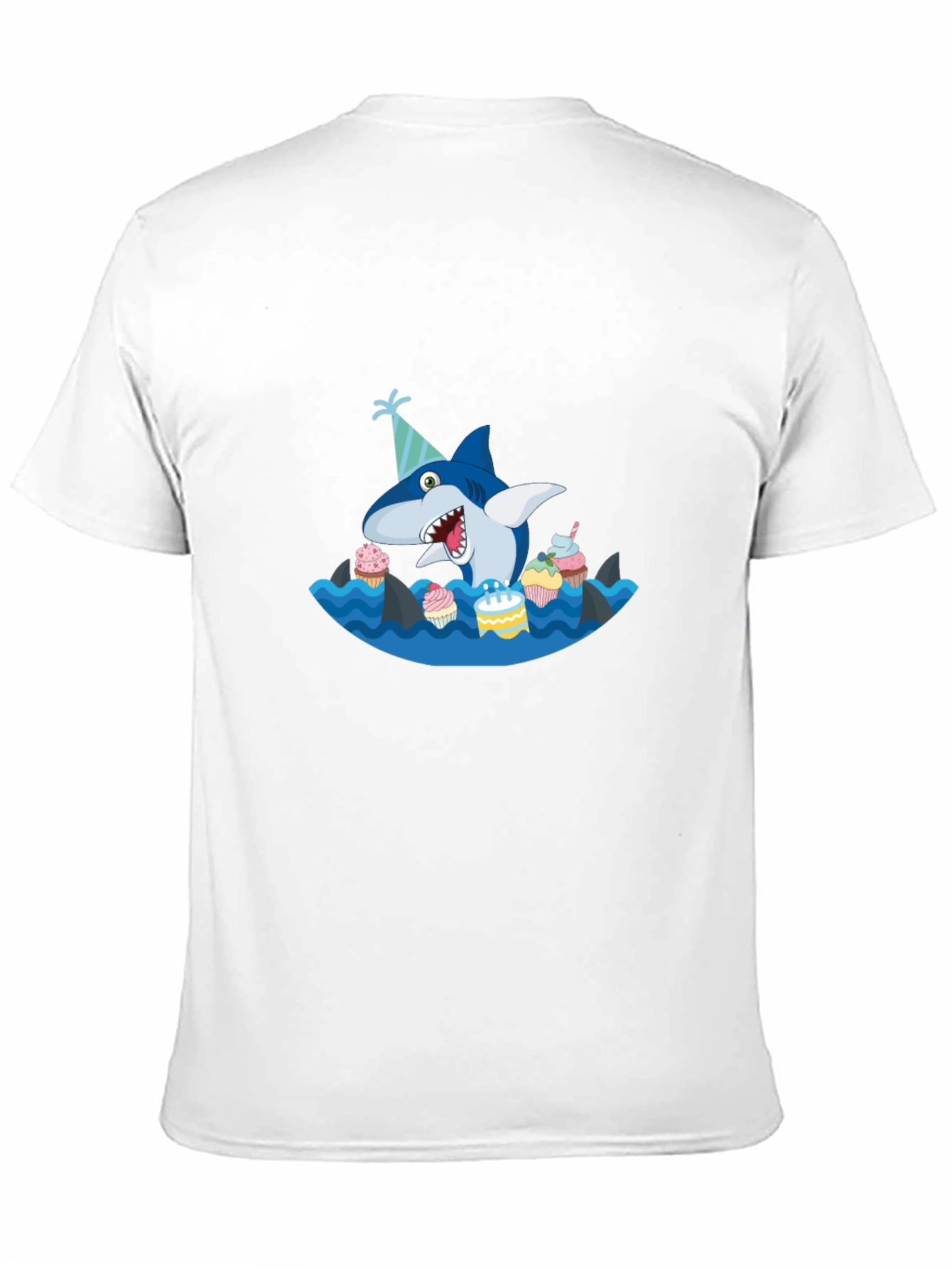 Shark Birthday T-Shirt - Cute Party Tee