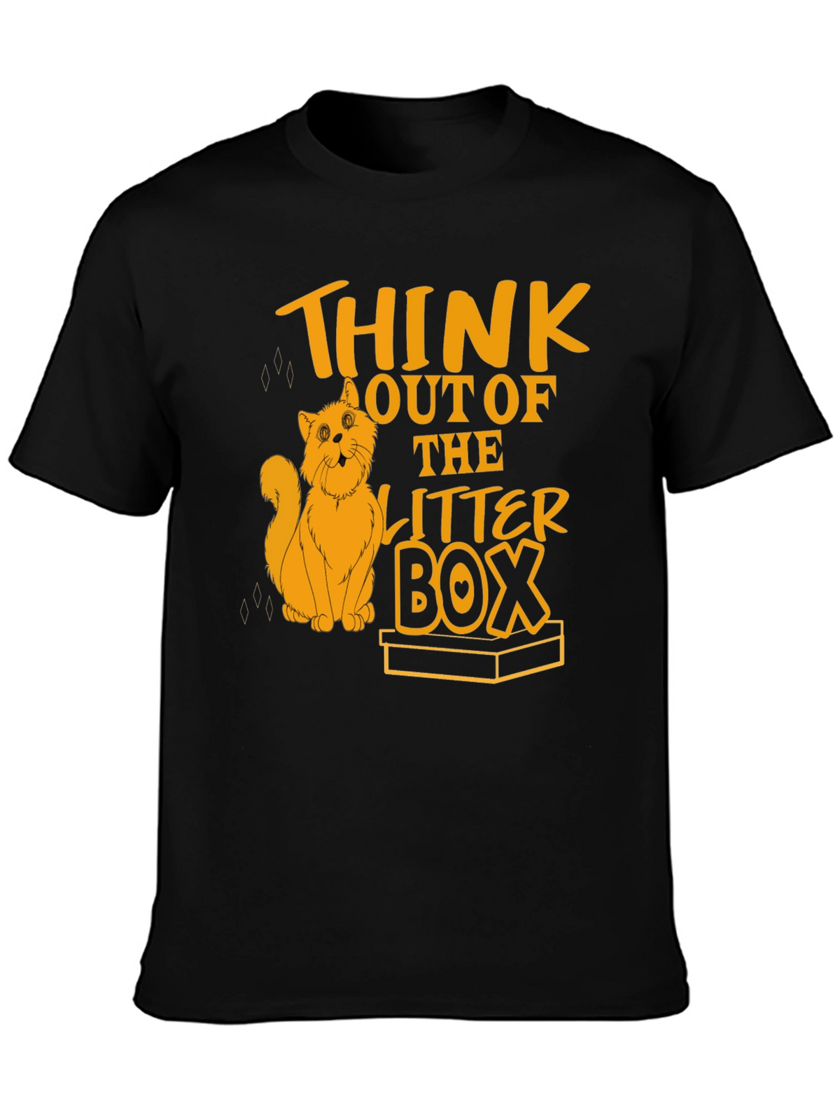 Think Outside the Litter Box Cat T-Shirt