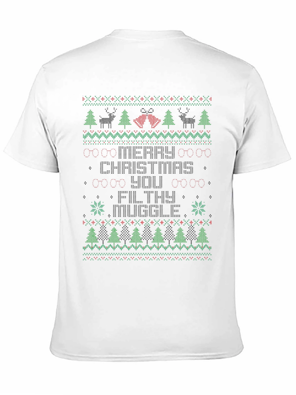 Merry Christmas Filthy Muggle Ugly Sweater T-Shirt