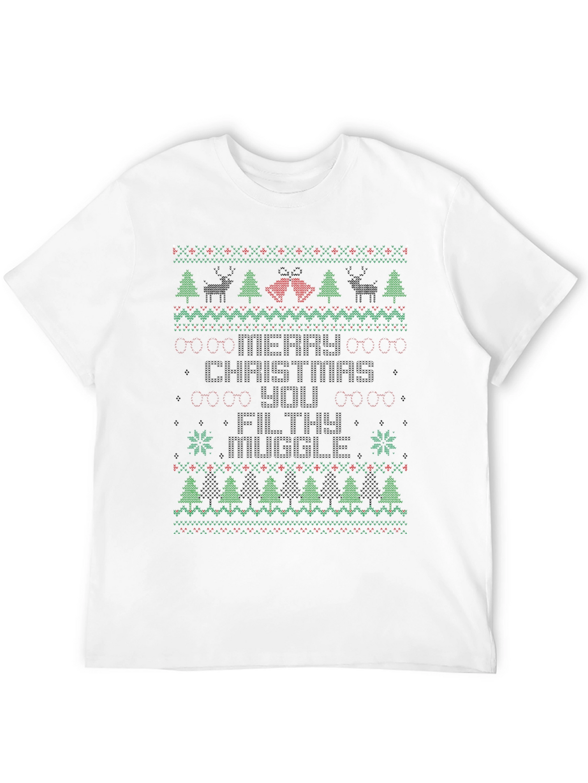 Merry Christmas Filthy Muggle Ugly Sweater T-Shirt