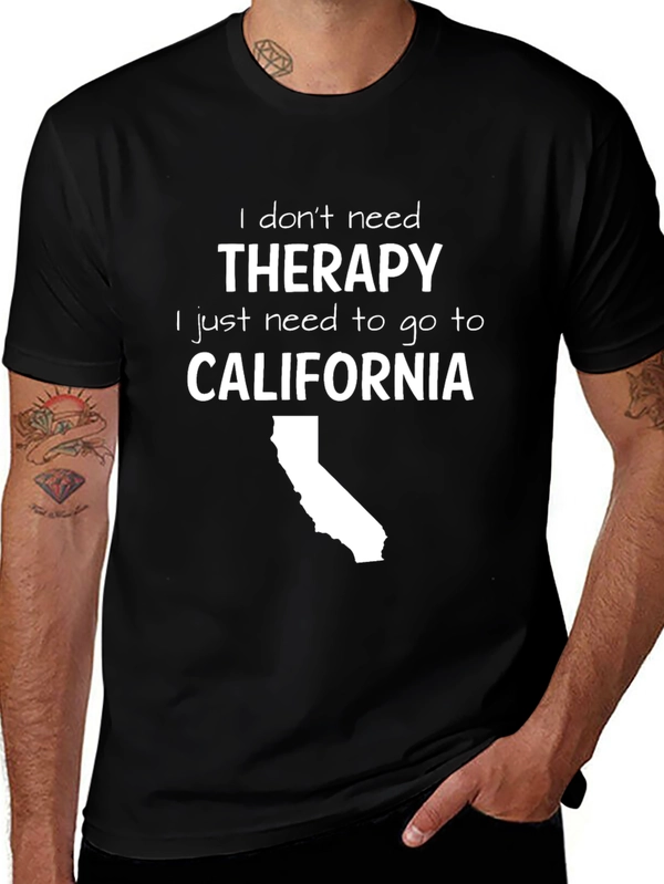 Therapy California Graphic Novelty T-Shirt