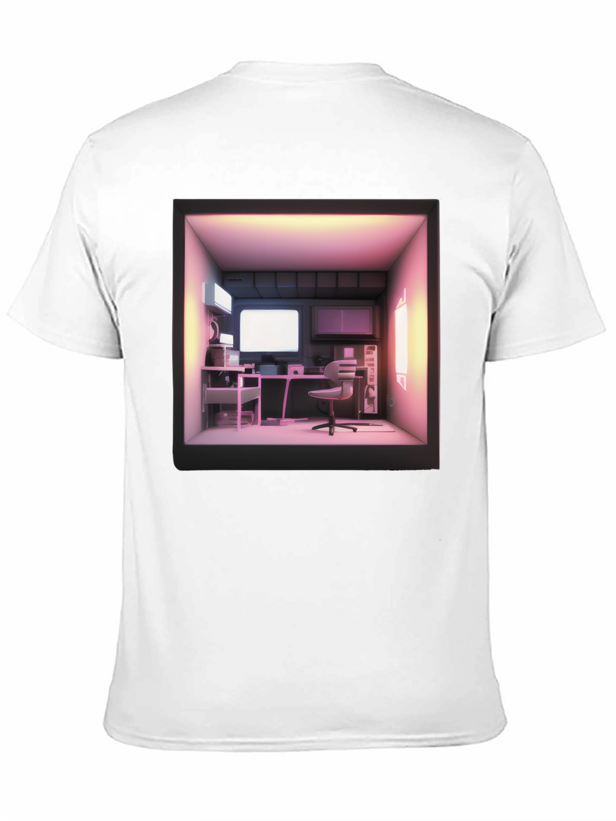 Retro Computer Room T-Shirt - Gamer Aesthetic