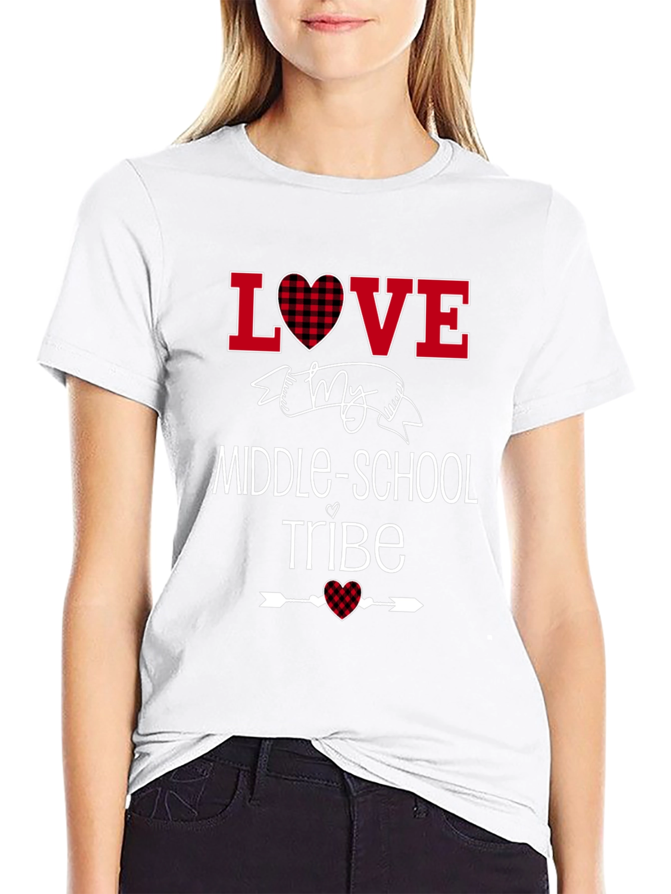 Love My Middle School Tribe Graphic Tee
