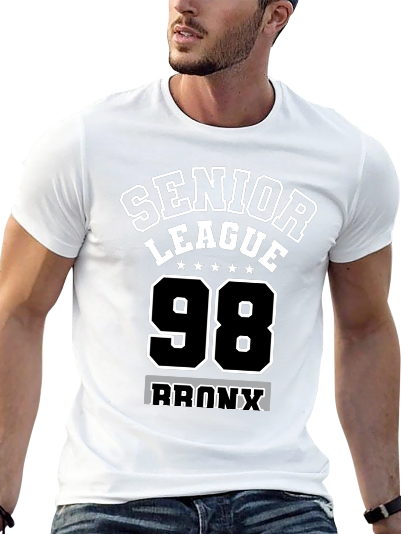 Senior League 98 Bronx Black T-Shirt