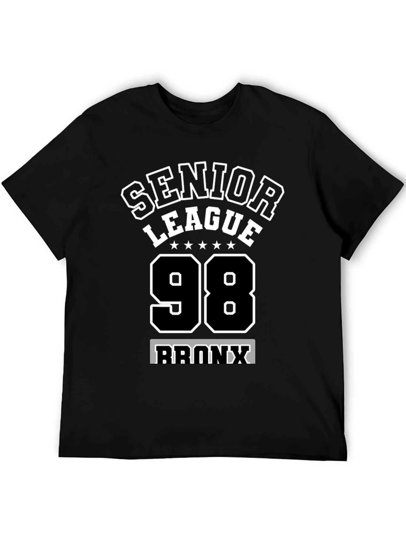 Senior League 98 Bronx Black T-Shirt