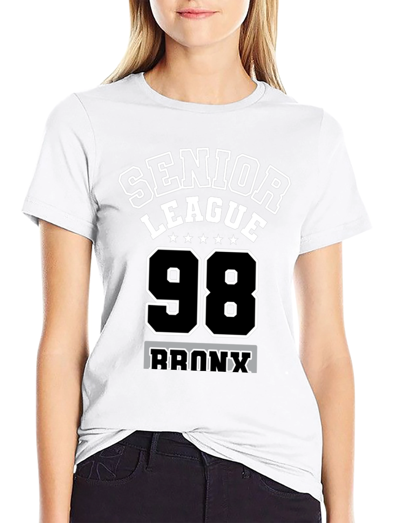Senior League 98 Bronx Black T-Shirt