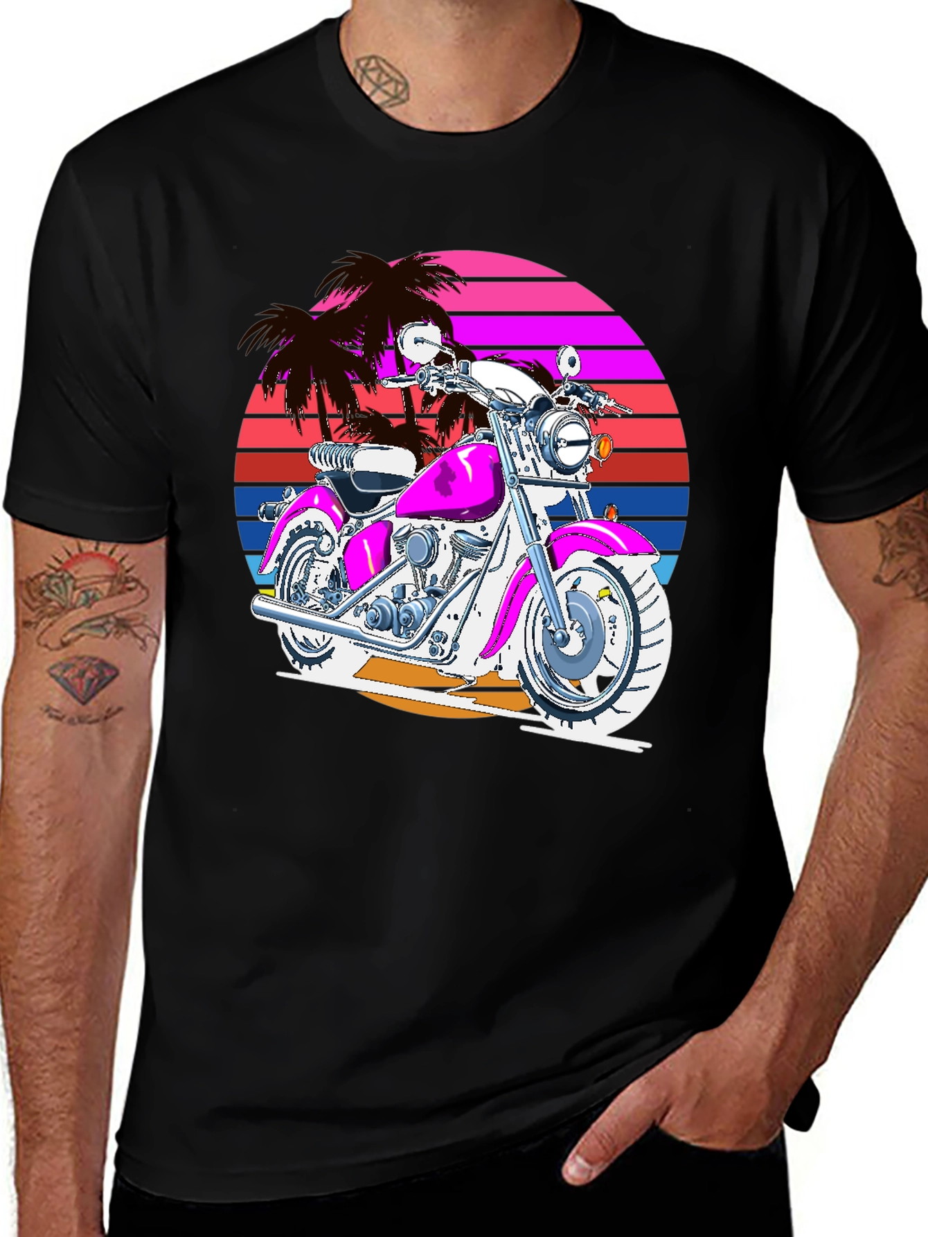 Retro Motorcycle T-Shirt