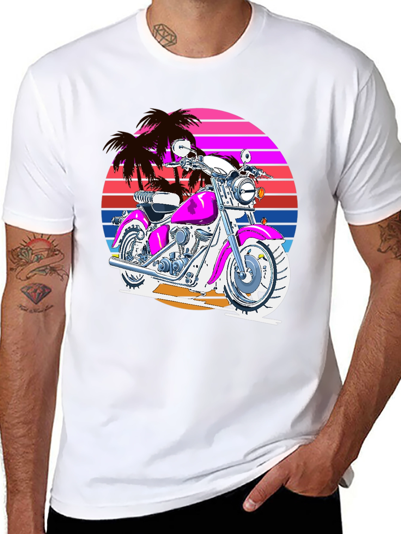 Retro Motorcycle T-Shirt