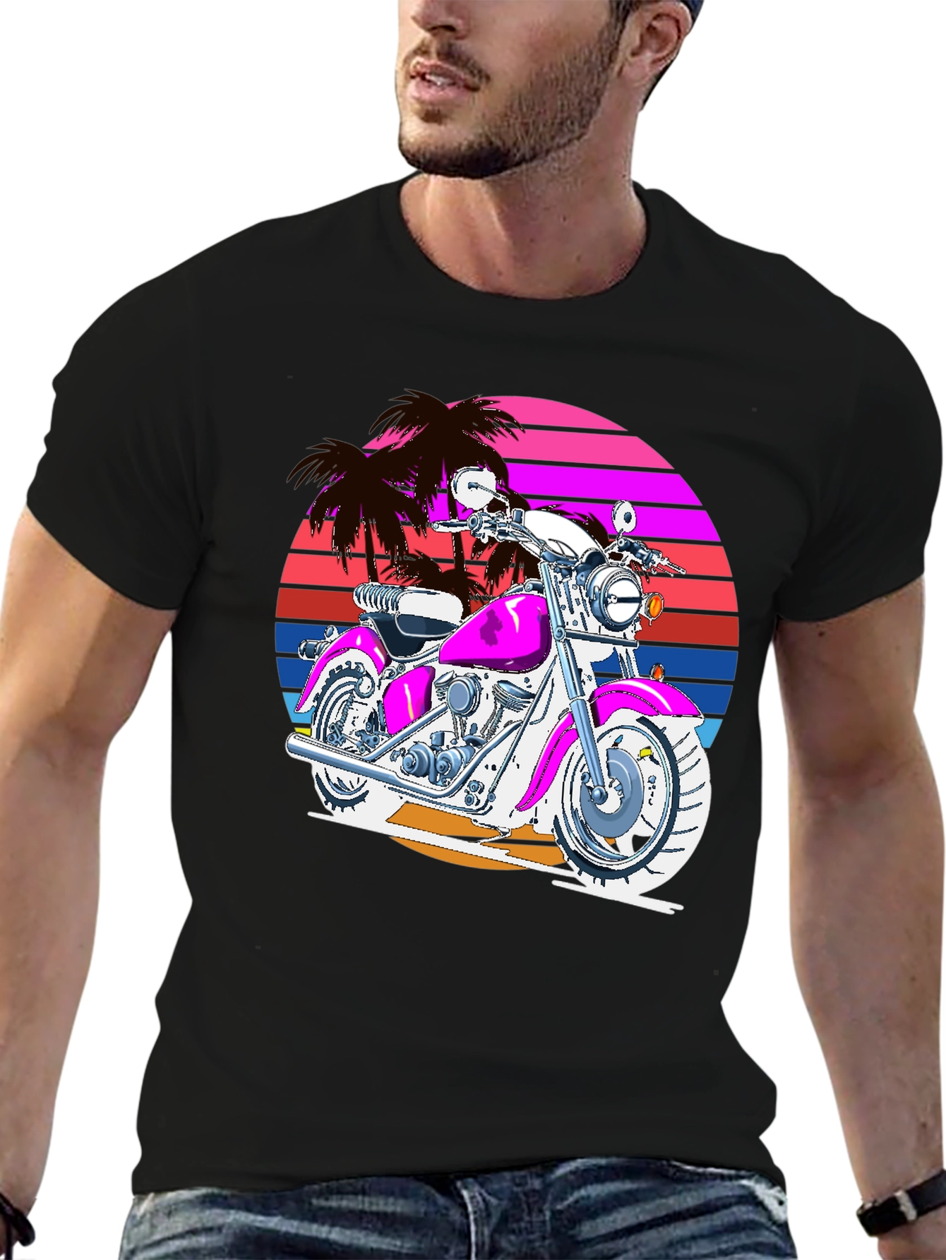 Retro Motorcycle T-Shirt