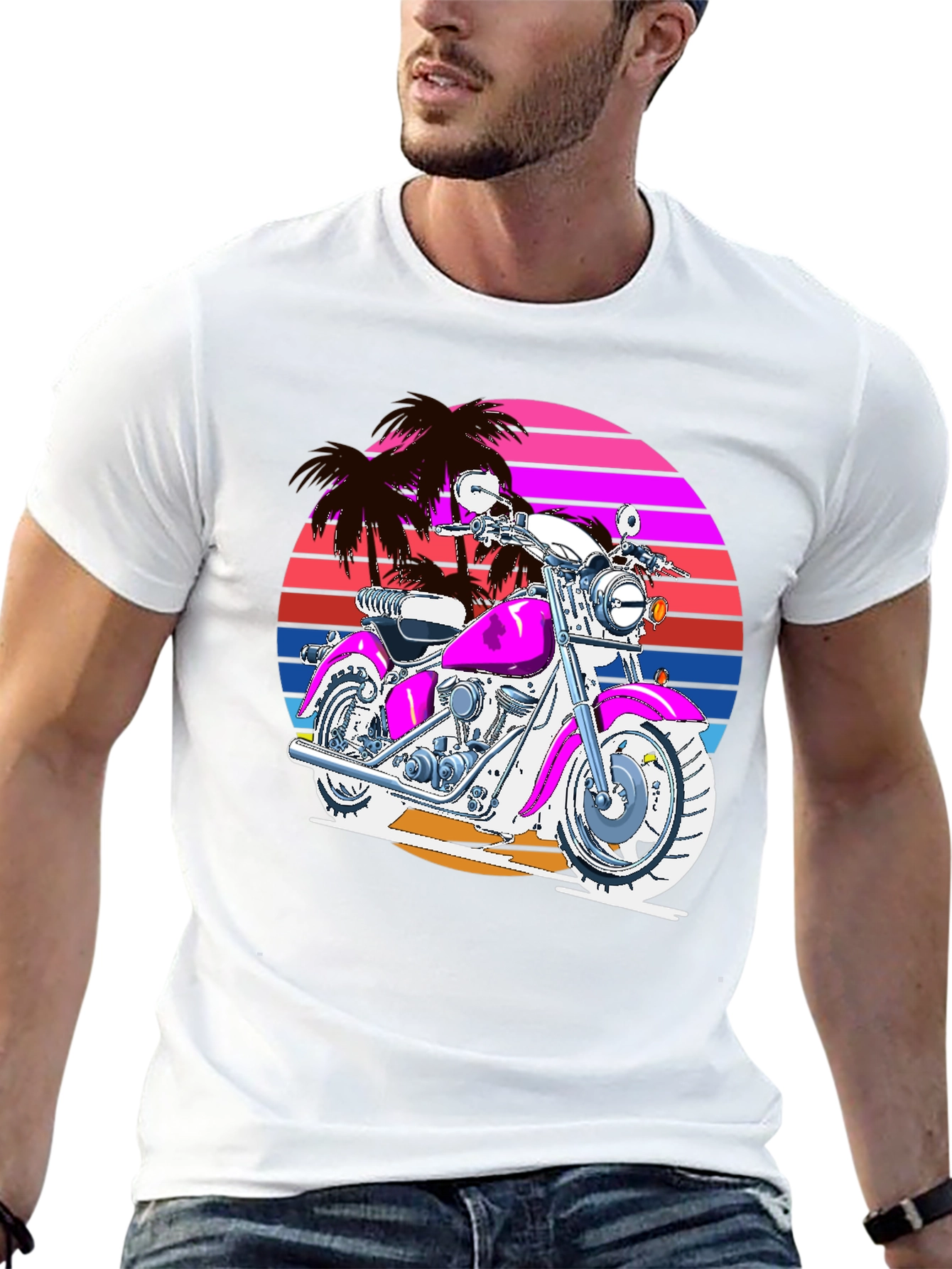 Retro Motorcycle T-Shirt