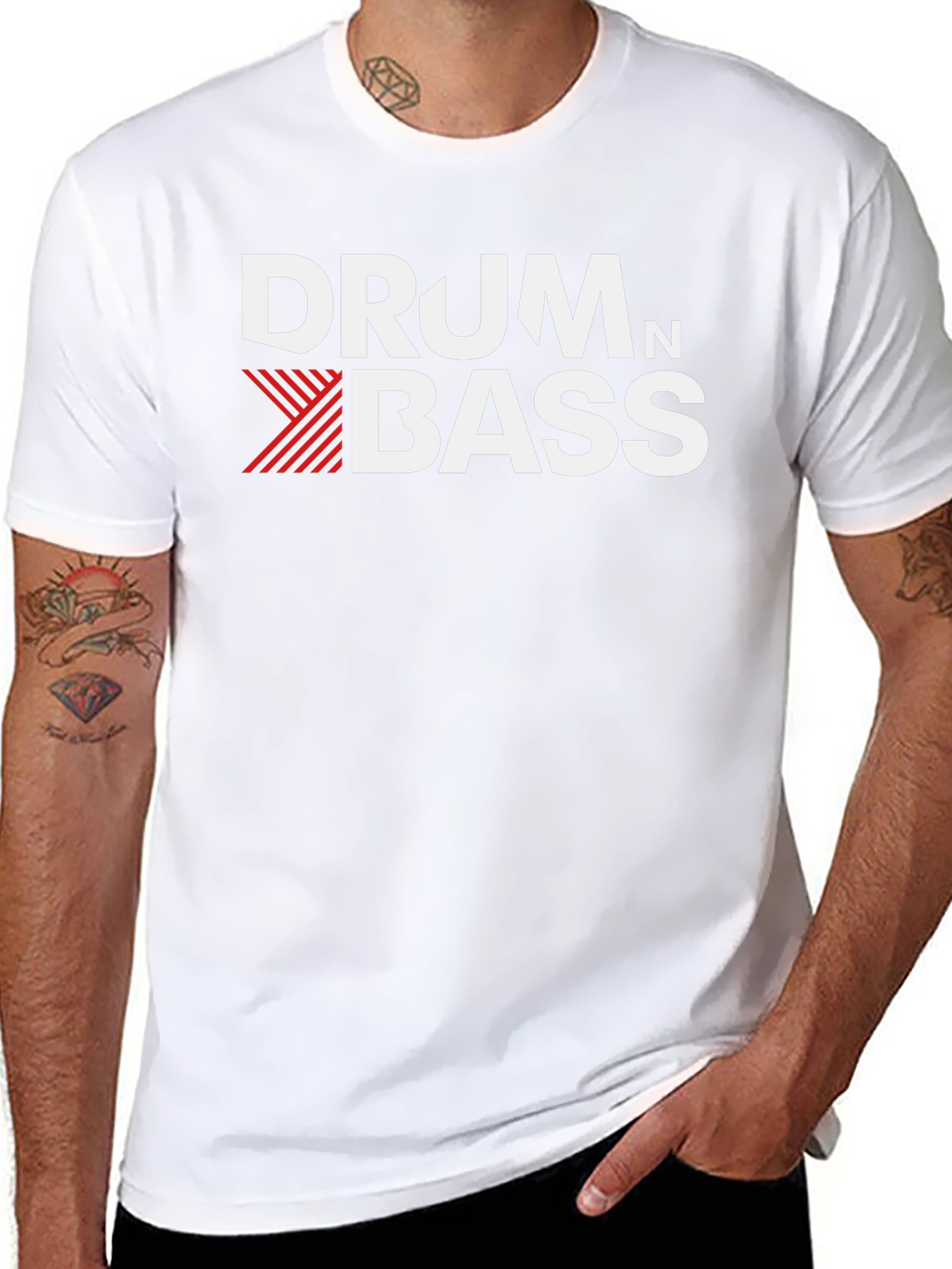 Drum and Bass Graphic T-Shirt