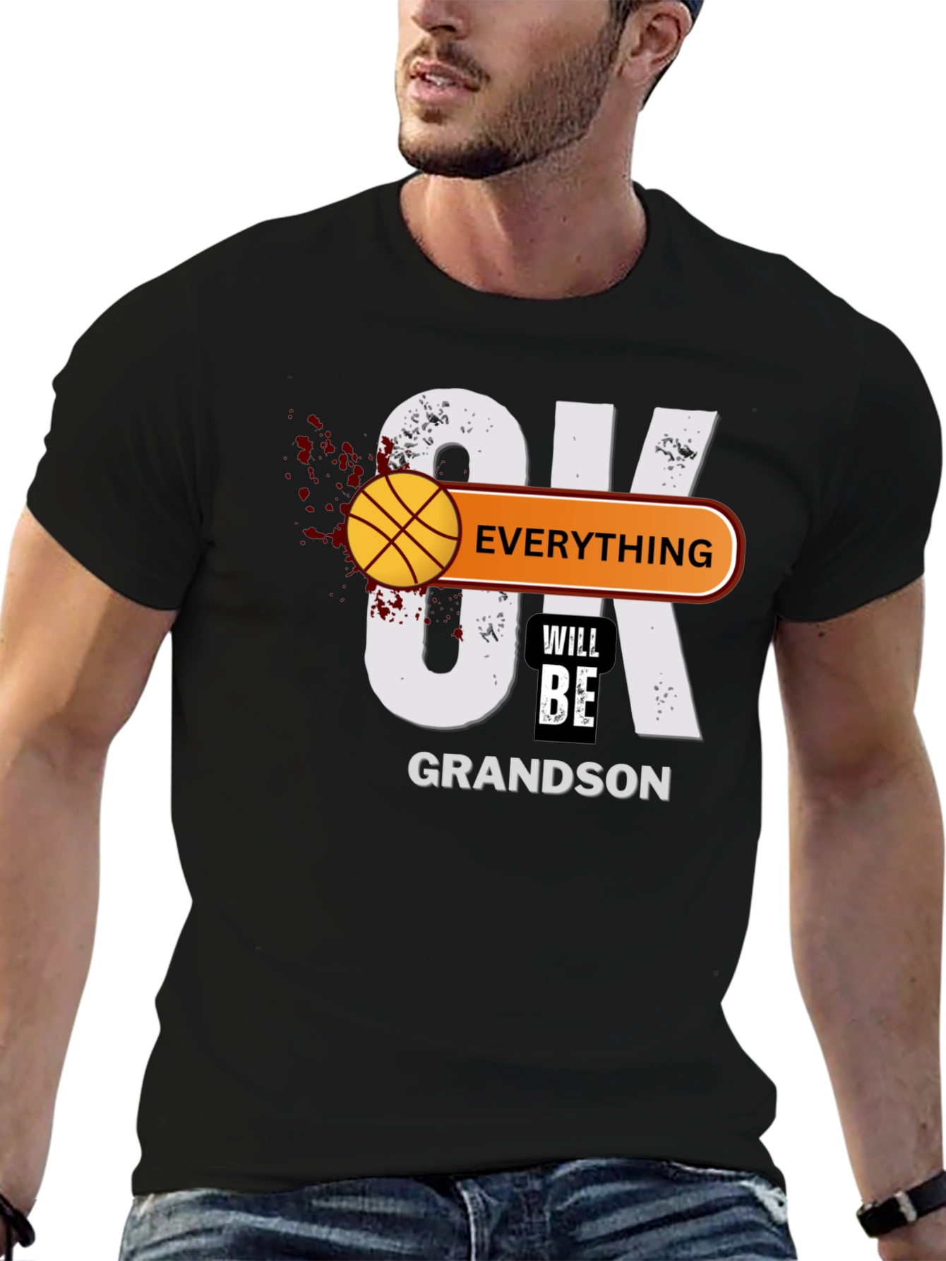 Everything Will Be OK Grandson T-Shirt