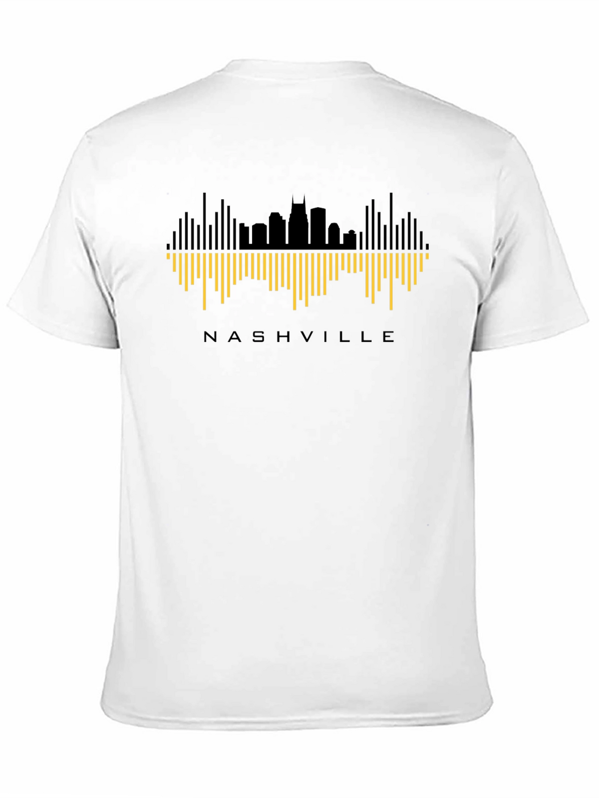 Nashville Skyline Graphic Tee - Black