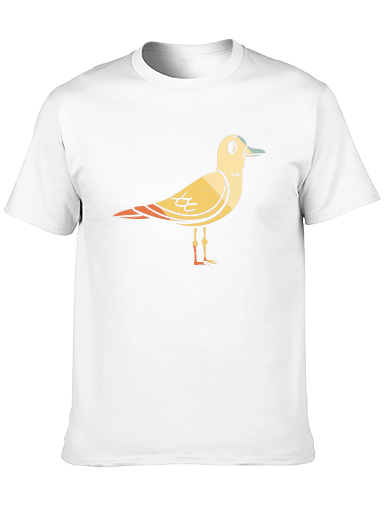 Seagull Graphic Black T-Shirt
