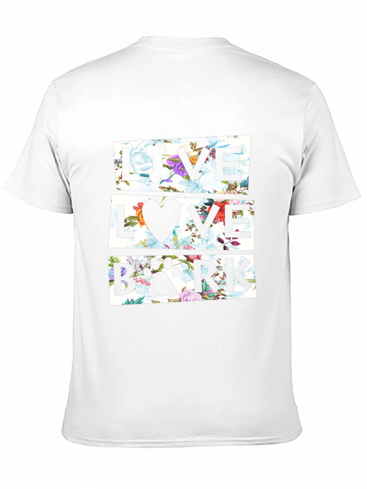 Live Love Bark Floral T-Shirt