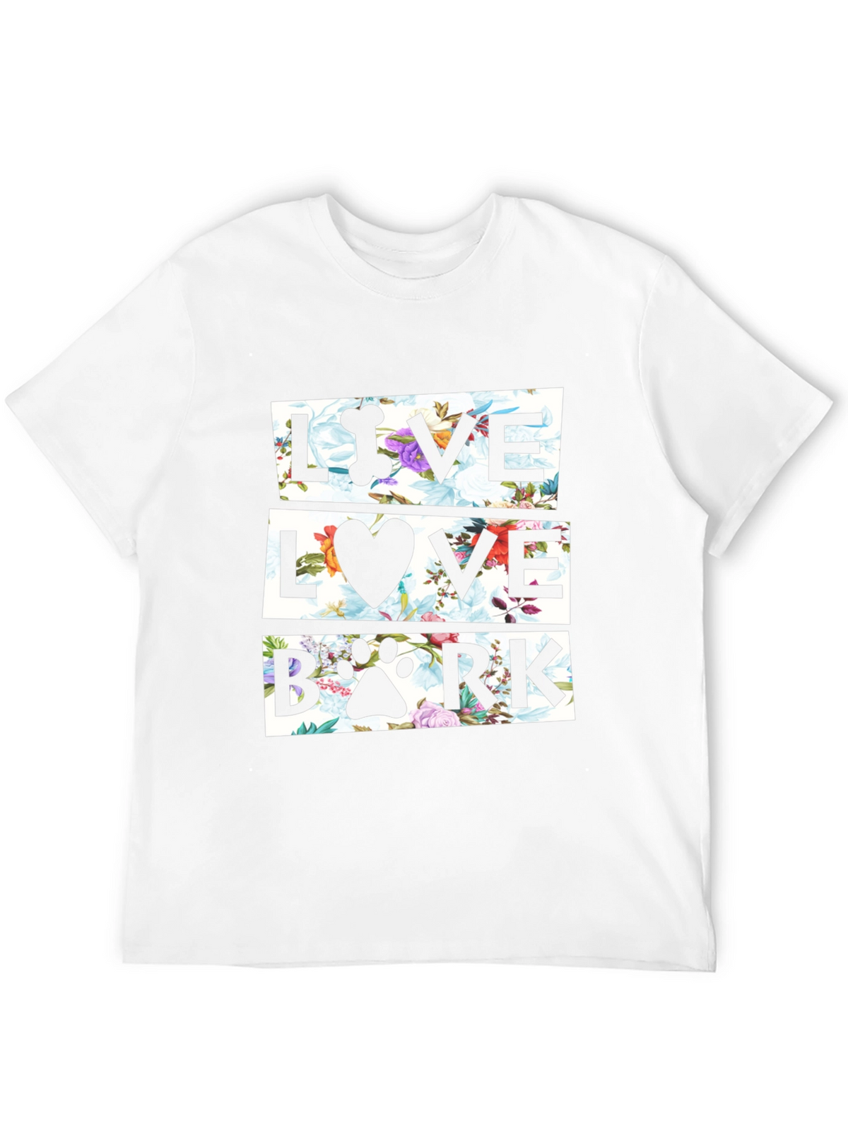 Live Love Bark Floral T-Shirt