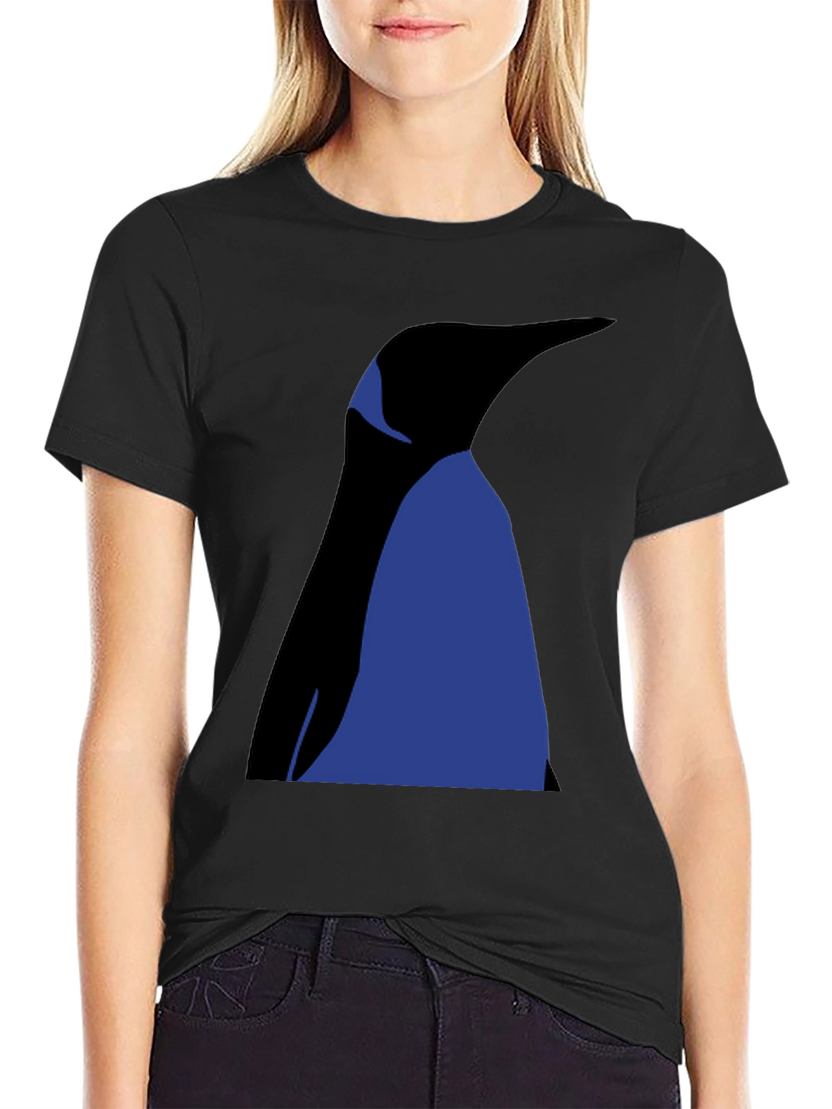 Penguin Graphic T-Shirt - Mens Black Tee