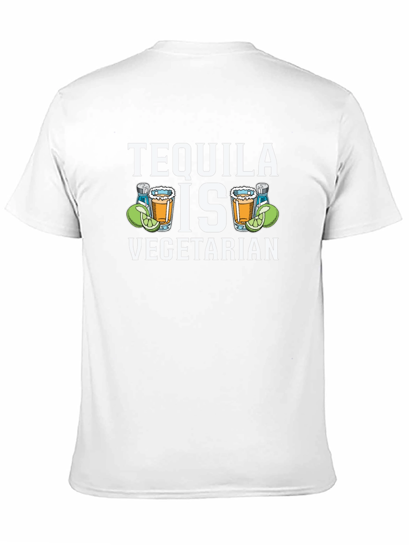 Tequila is Vegetarian T-Shirt Funny Drink Tee