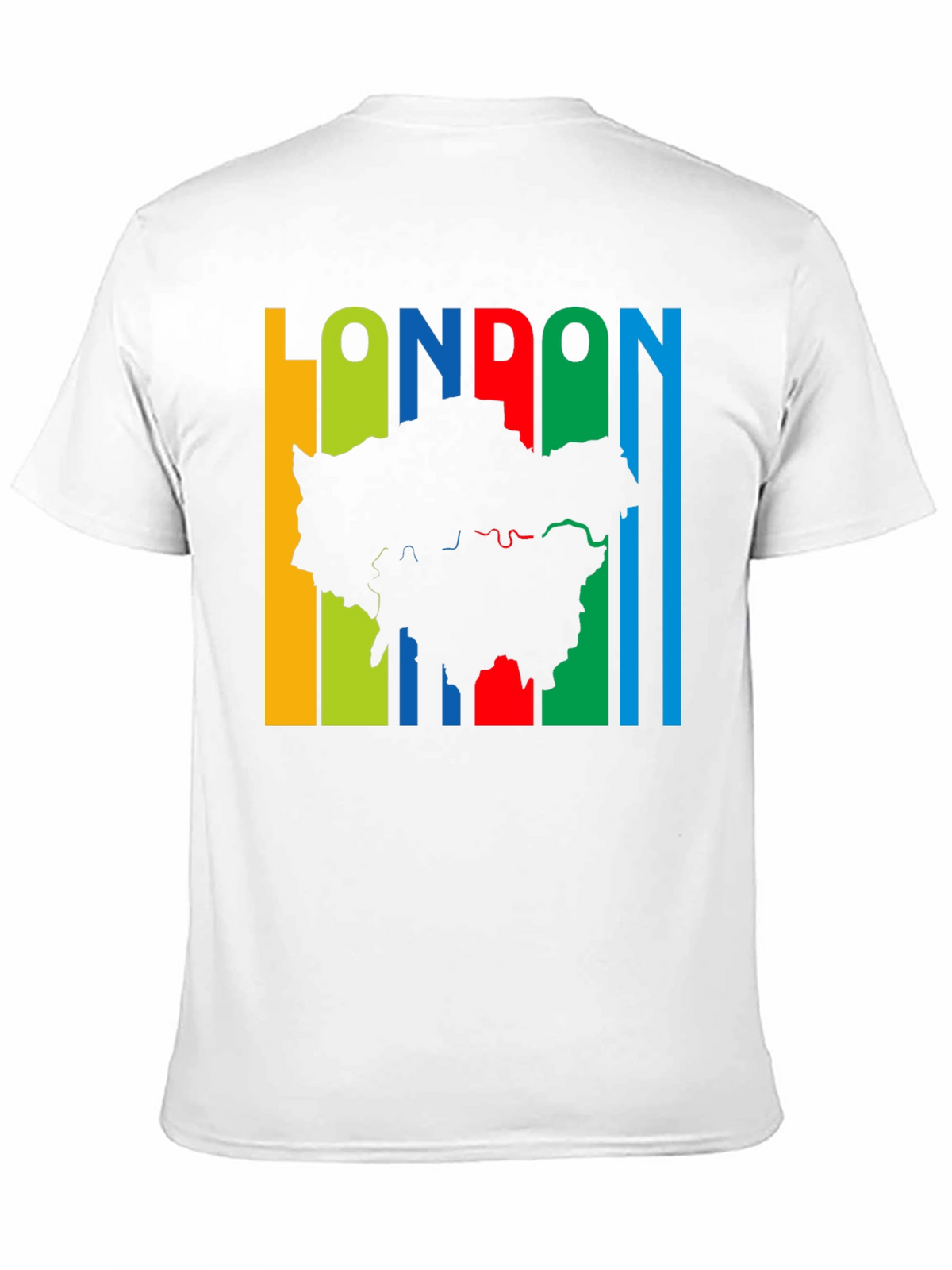 London Map Graphic T-Shirt