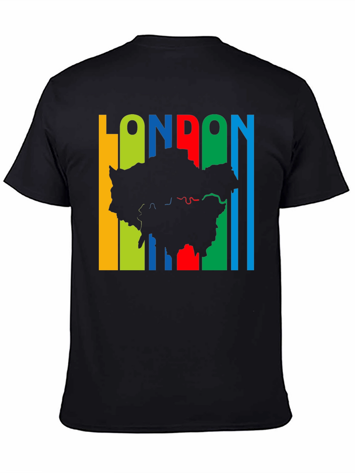 London Map Graphic T-Shirt