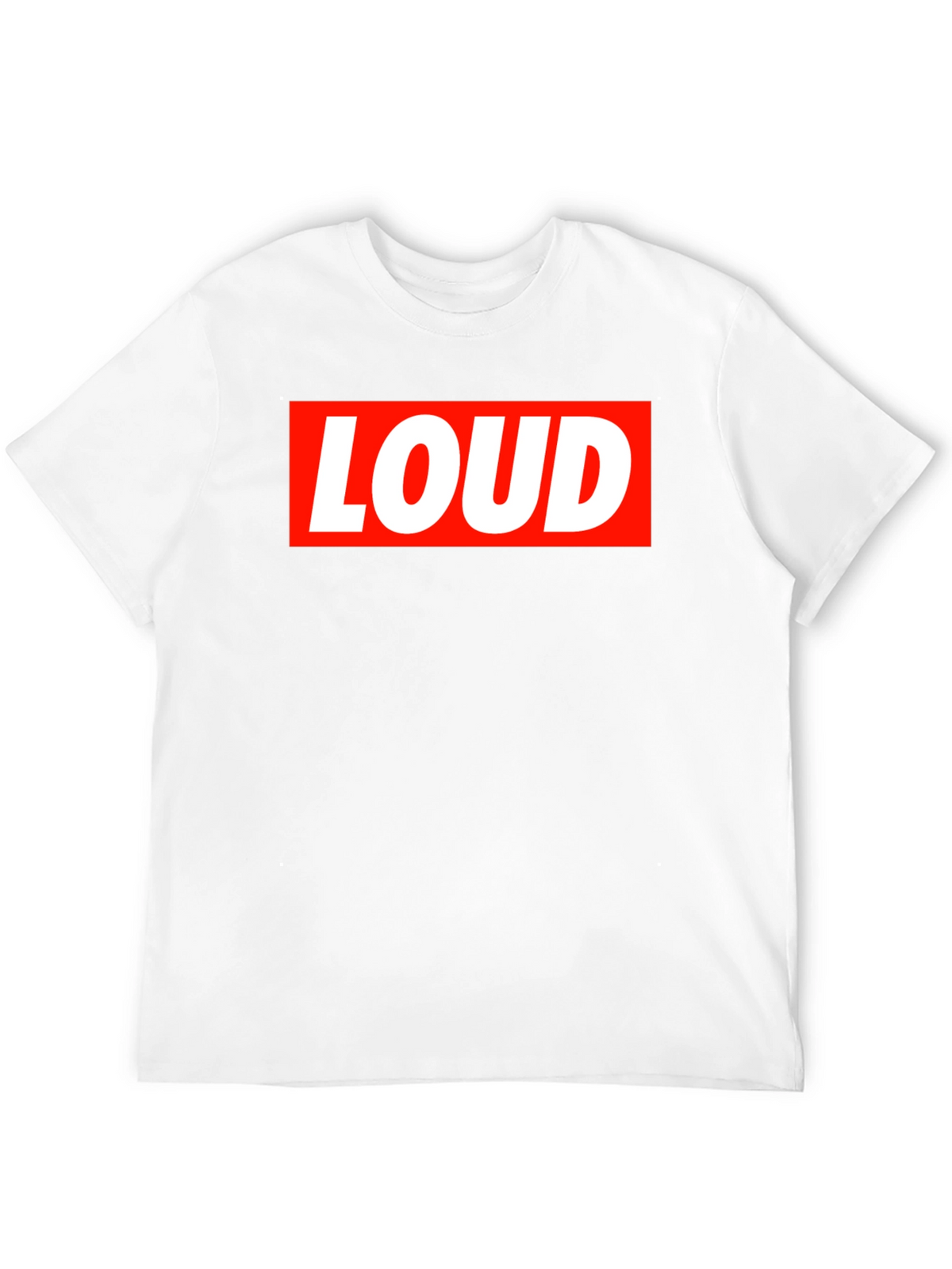 LOUD Graphic Tee - Bold Statement T-Shirt