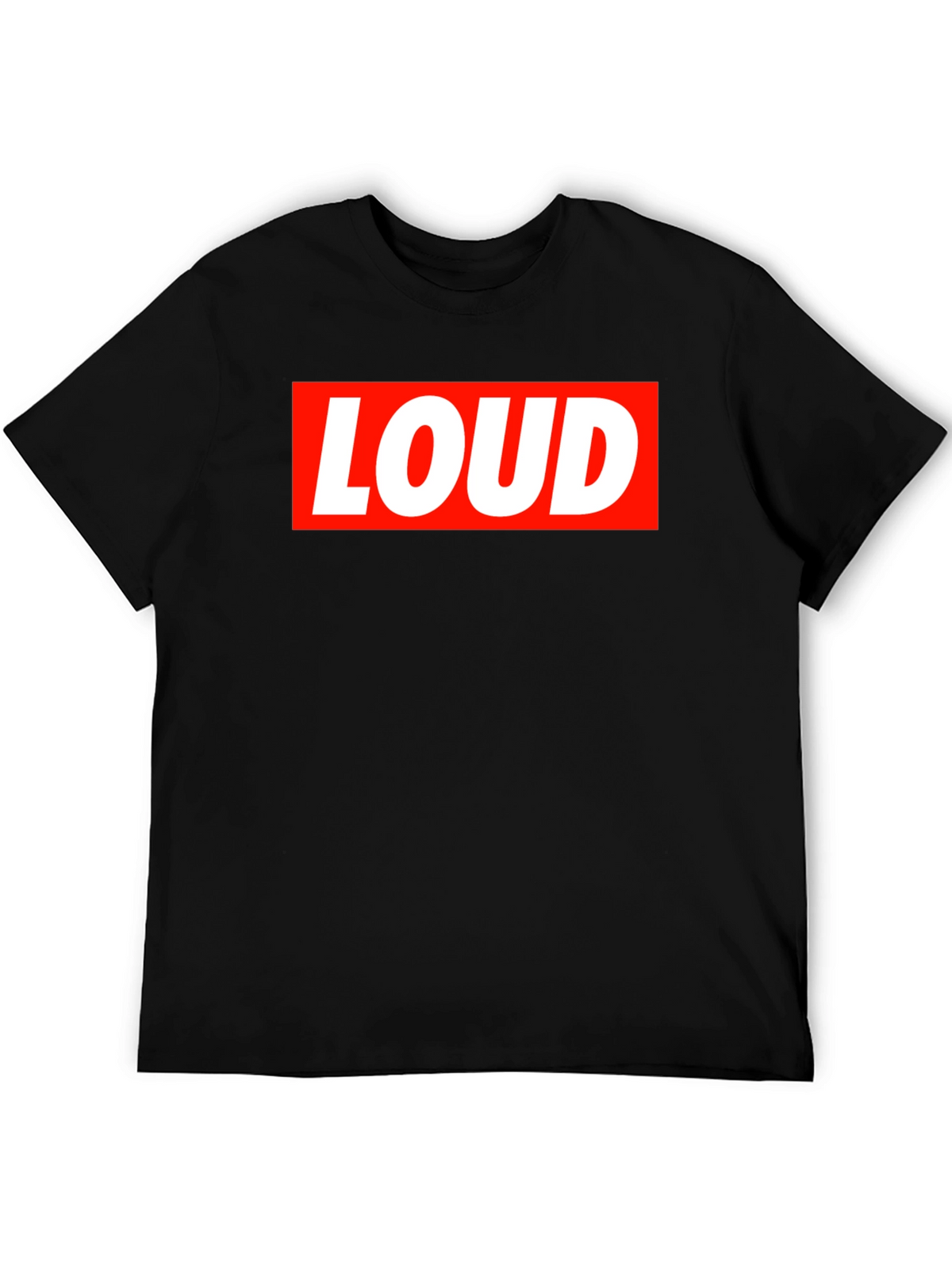 LOUD Graphic Tee - Bold Statement T-Shirt
