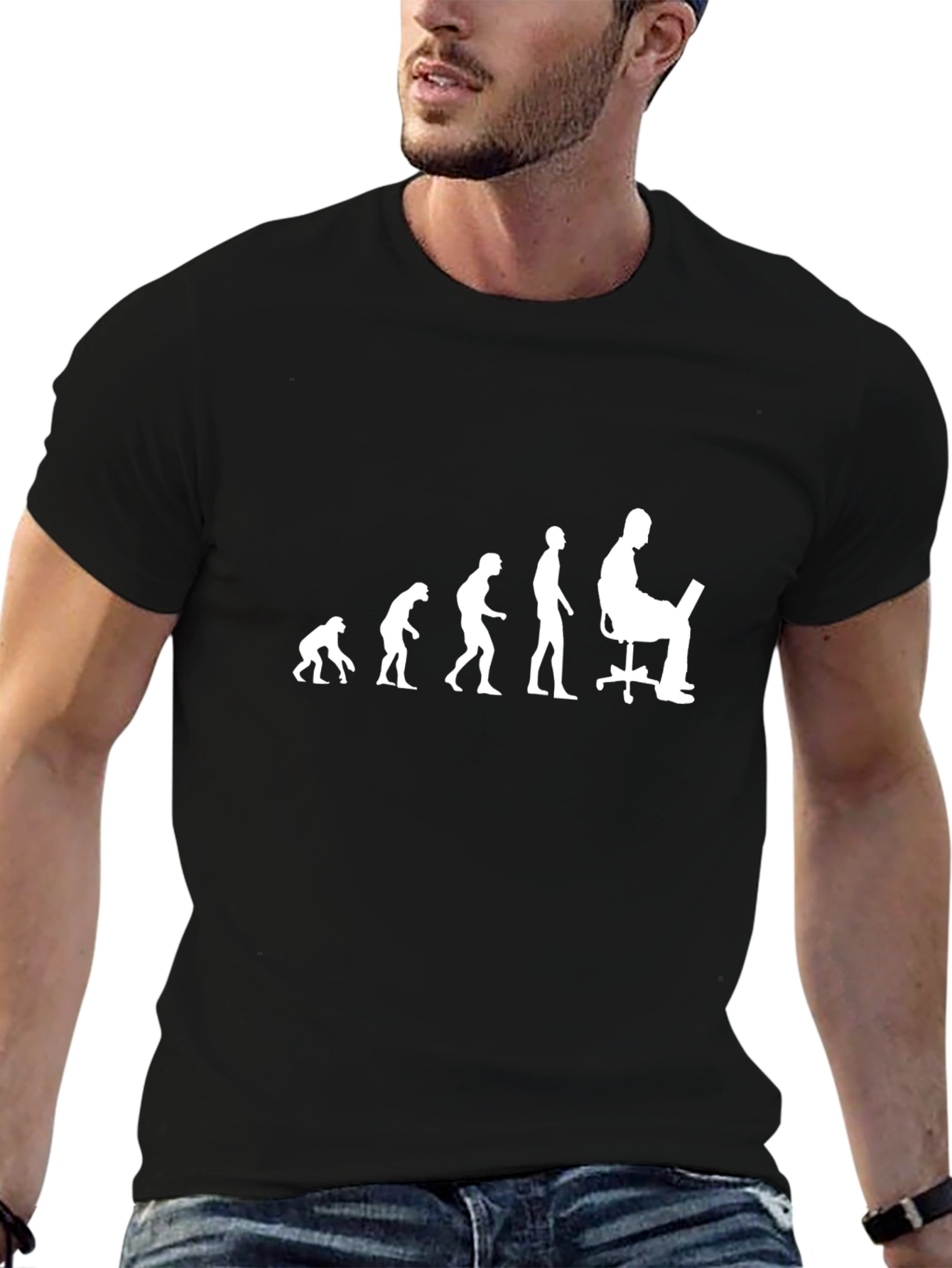 Evolution of a Coder T-Shirt