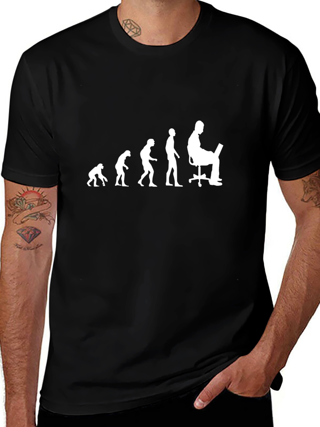 Evolution of a Coder T-Shirt