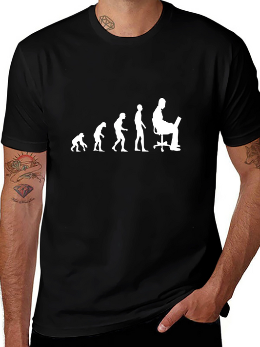 Evolution of a Coder T-Shirt