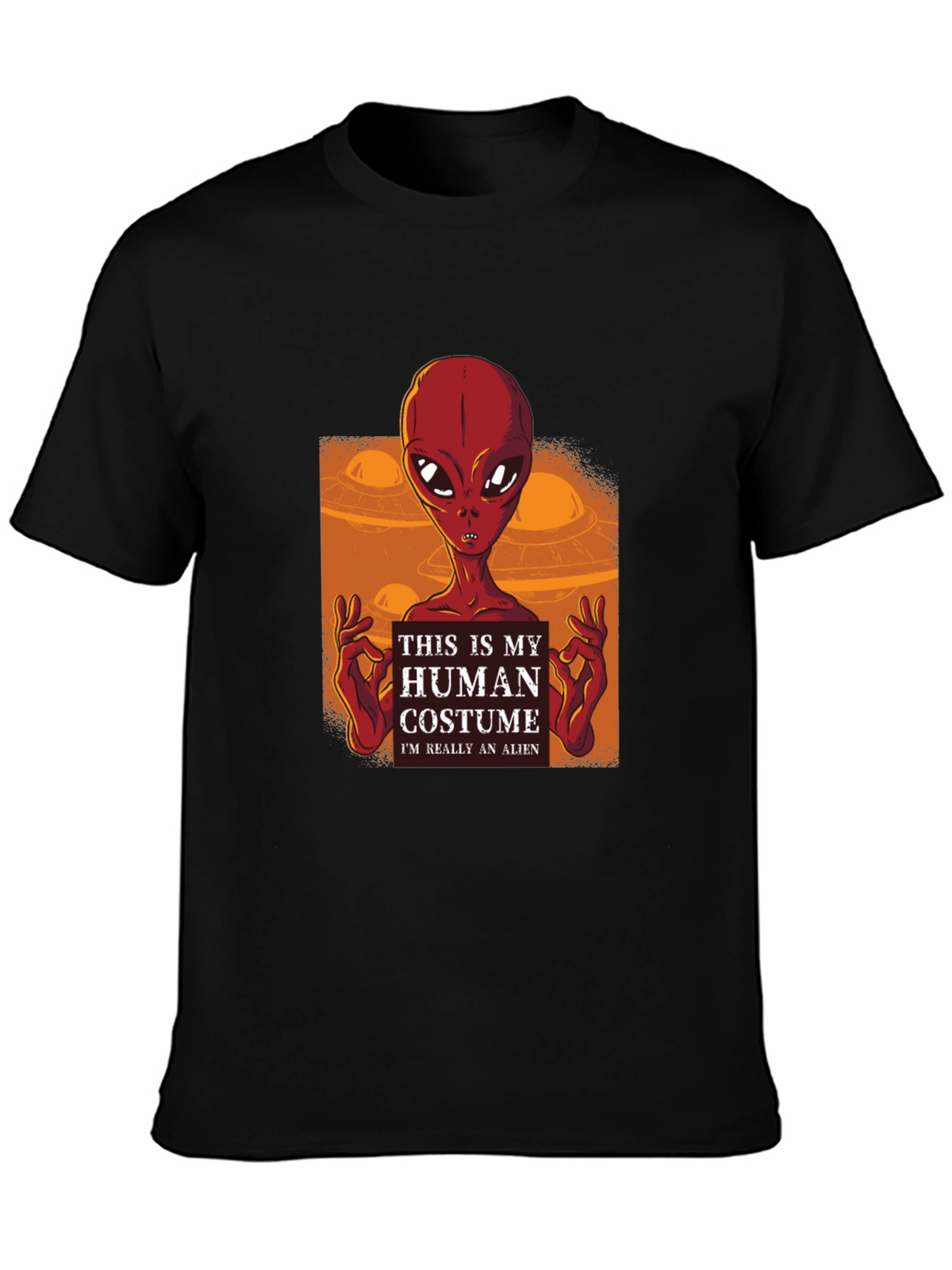 Human Costume Alien T-Shirt